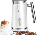 Huogary Milk Frother Milk Steamer for Milk Foam & Hot Milk - Quick