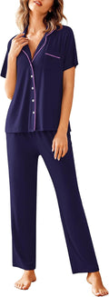 Avidlove Women Pajamas Set Notch Collar Soft Sleepwear PJs - Cozy is