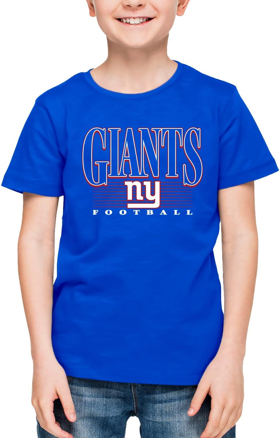 NFL Youth Overtime Blueprint Football T-Shirt for Kids Comfort