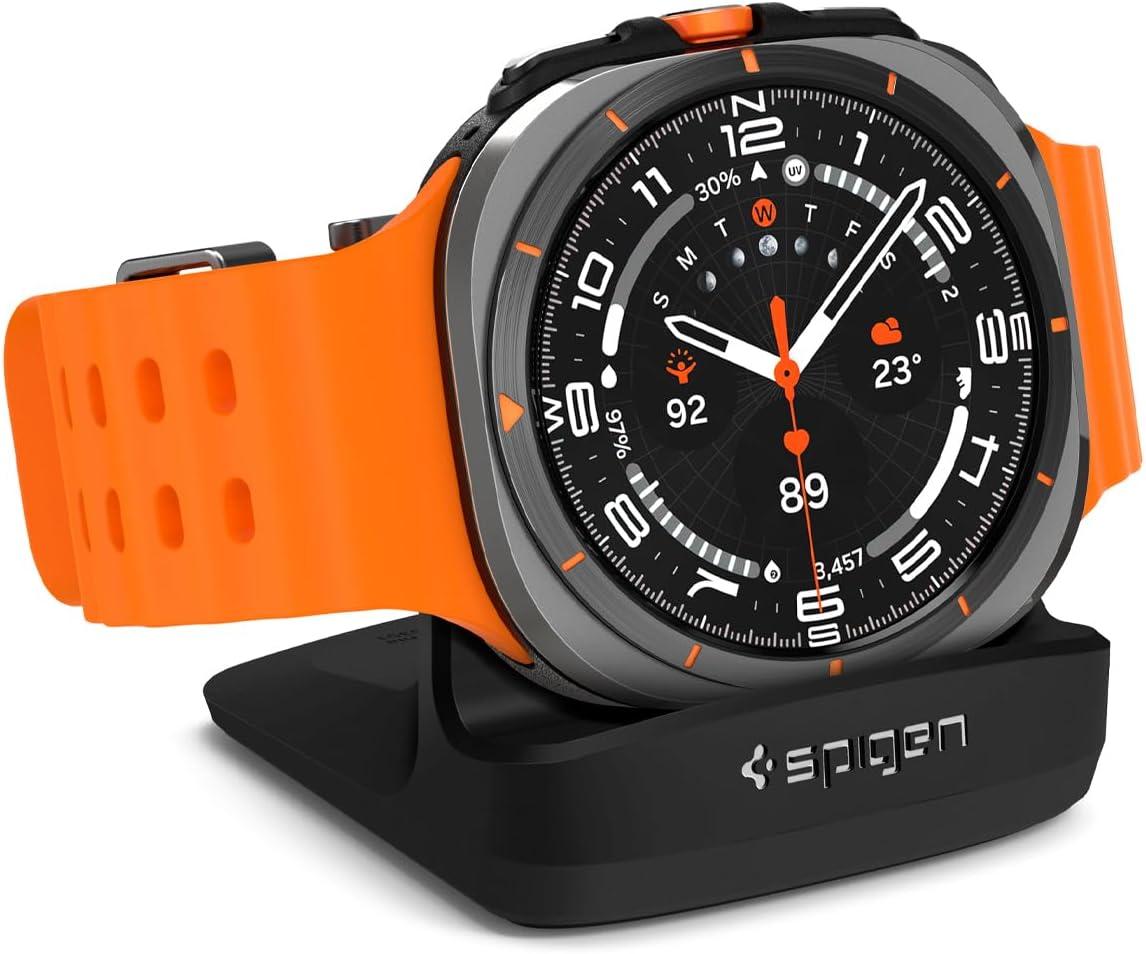 Spigen Black Charger Stand for Samsung Watches