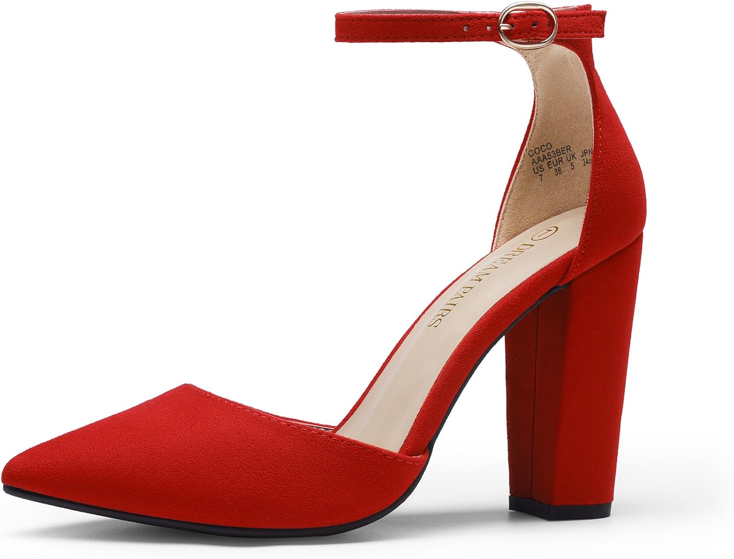 DREAM PAIRS Women's Coco High Heels Chunky Block Pumps Review
