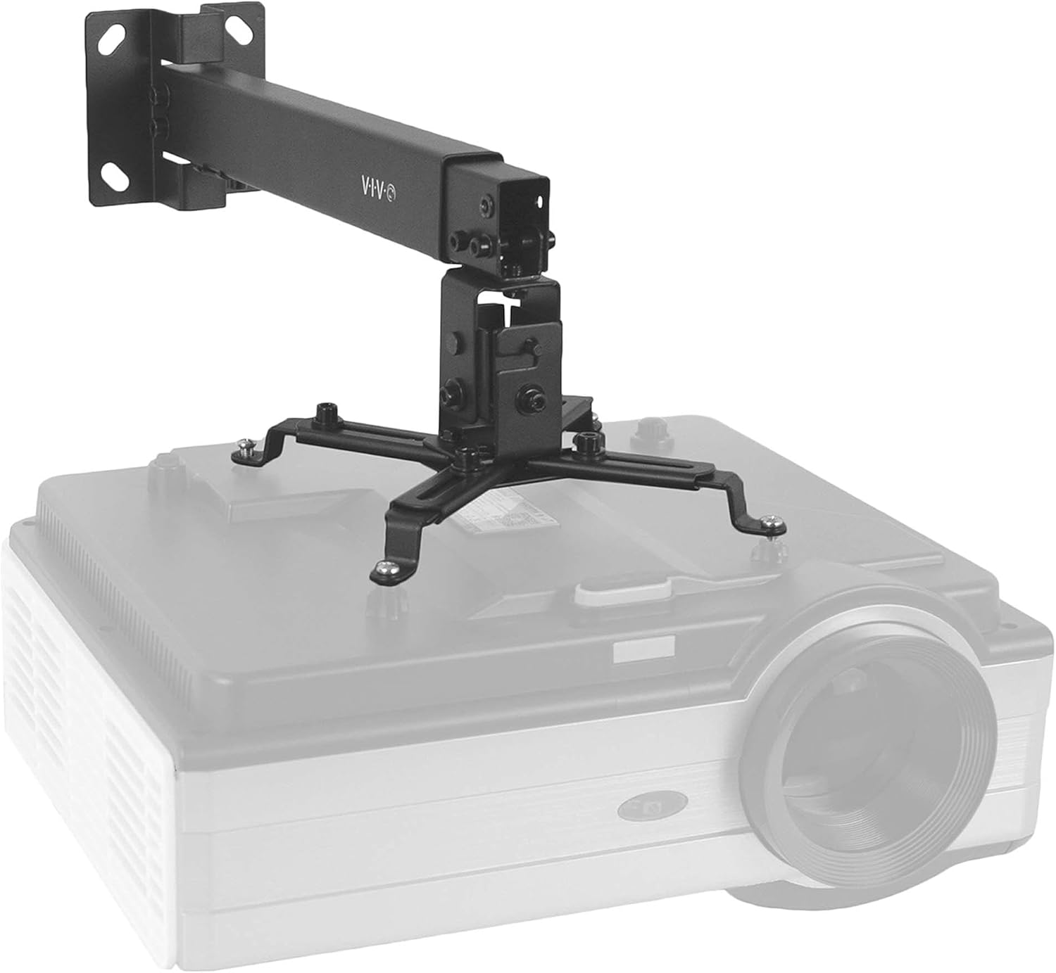 Extendable VIVO Projector Mount - Black