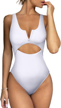Meyeeka Womens One Piece Swimsuits for Tummy Control & Style