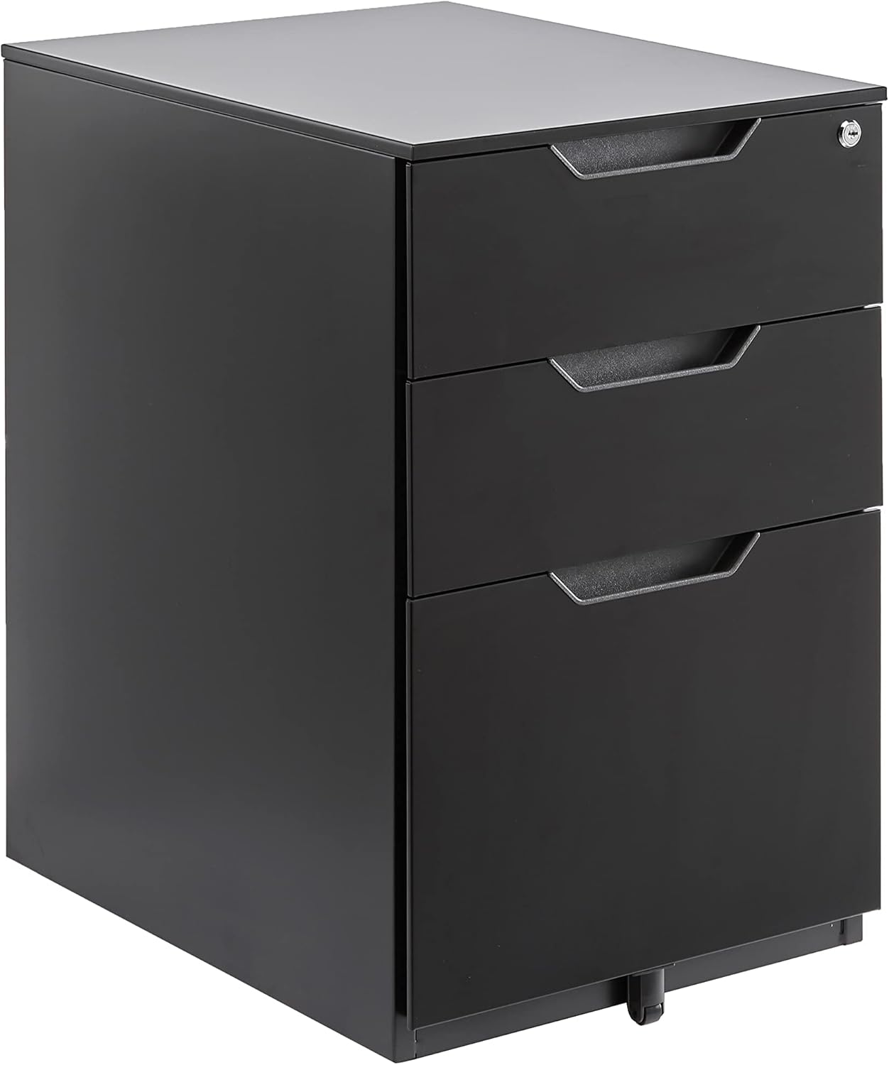 Mobile File Cabinet with Lock for Secure Document Storage