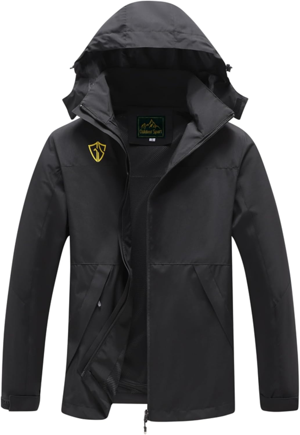 GIISAM Women's Waterproof Lightweight Rain Jacket with Hood