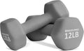 Neoprene Hex Dumbbells 12lb Pair - Home Gym Strength & Yoga