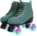 XUDREZ Cowhide Roller Skates High-Top Double-Row Design - Classic