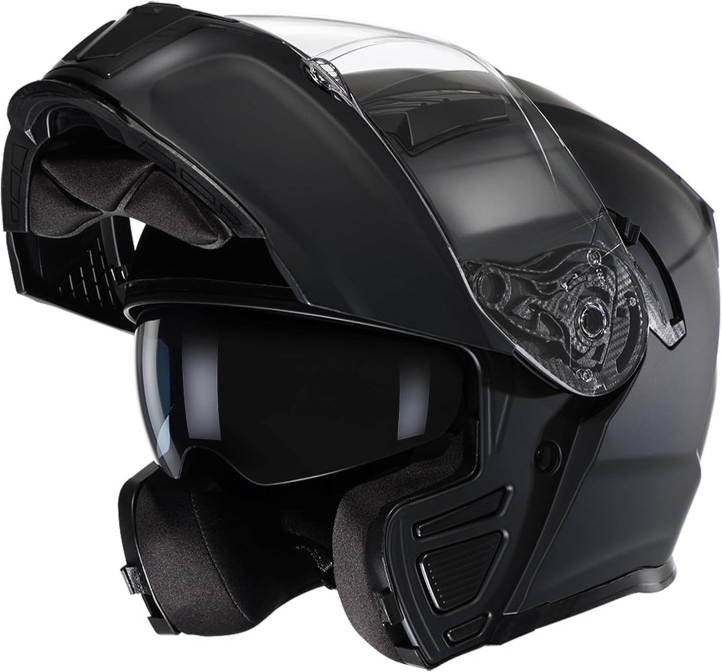 TRIANGLE Modular Motorcycle Helmets for Men with Dual Visor