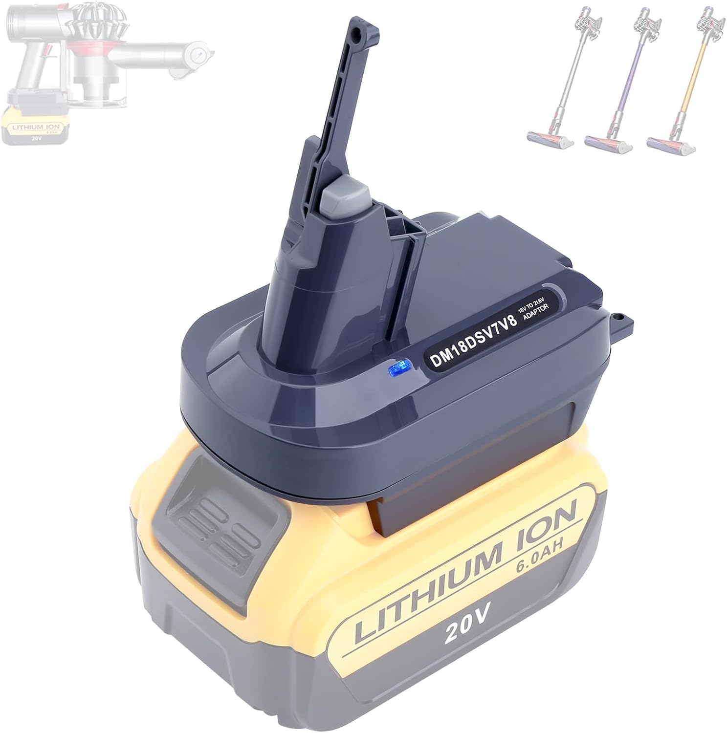 Dewalt 20V to Dyson V8 Adapter - Powerful Conversion