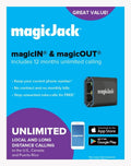 magicJack VOIP Phone Adapter - Unlimited US & Canada Calls