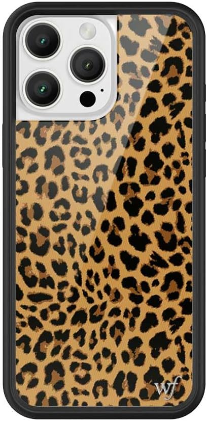 Wildflower Cases Meow Leopard Design for iPhone 16 Pro Max