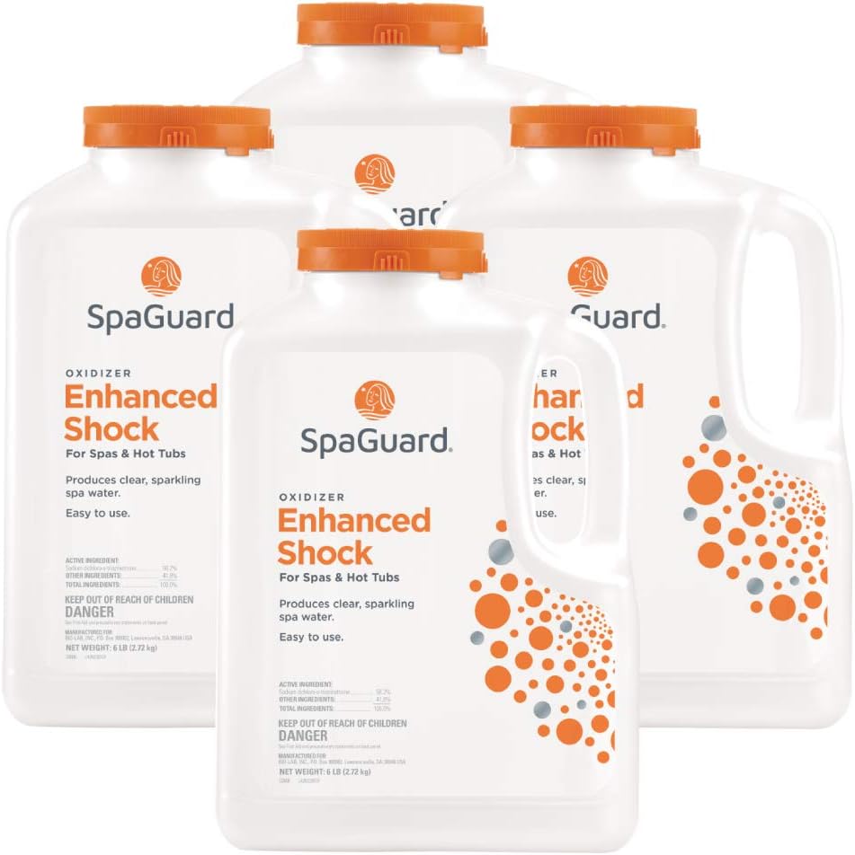SpaGuard Enhanced Shock 6 lb - Powerful Chlorinated Treatment