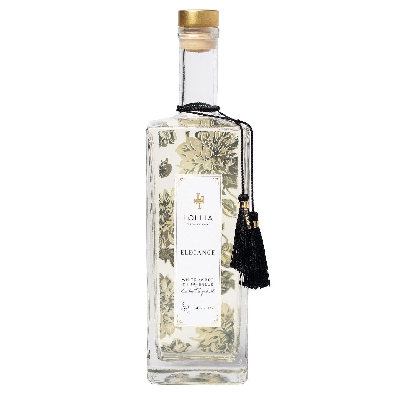 Lollia Elegance Bubble Bath for Relaxation and Luxury Care