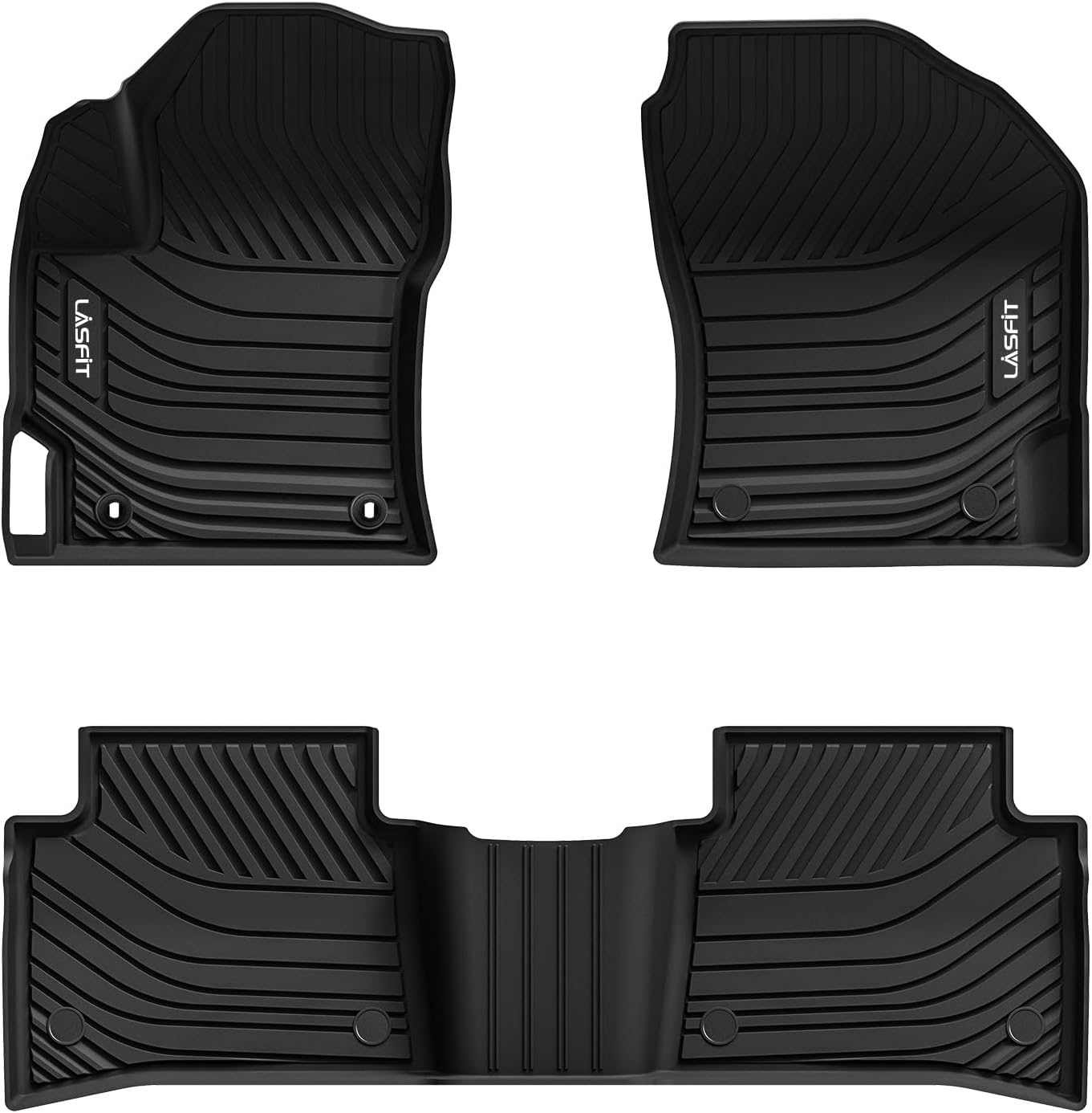 LASFIT Floor Mats for Toyota Corolla Sedan 2020-2025, All Weather