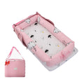 Baby Lounger for Tummy Time and Play Mat - Portable Newborn Lounger