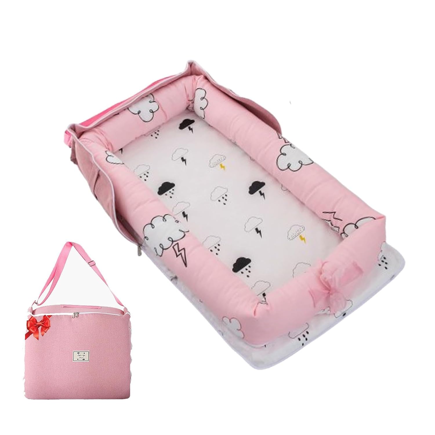 Baby Lounger for Tummy Time and Newborn Awake-Time Comfort