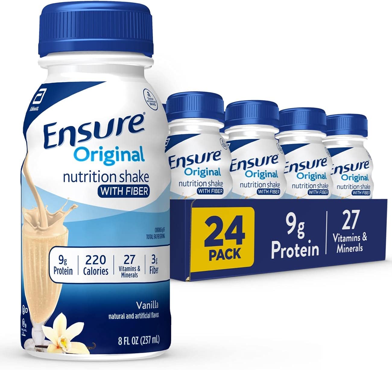 Ensure Original Vanilla Nutrition Shake for Balanced Nutrition