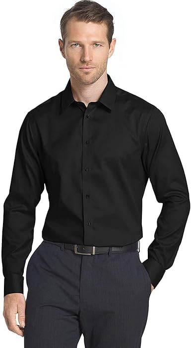 Calvin Klein Men's Dress Shirt Slim Fit Non Iron Solid Style