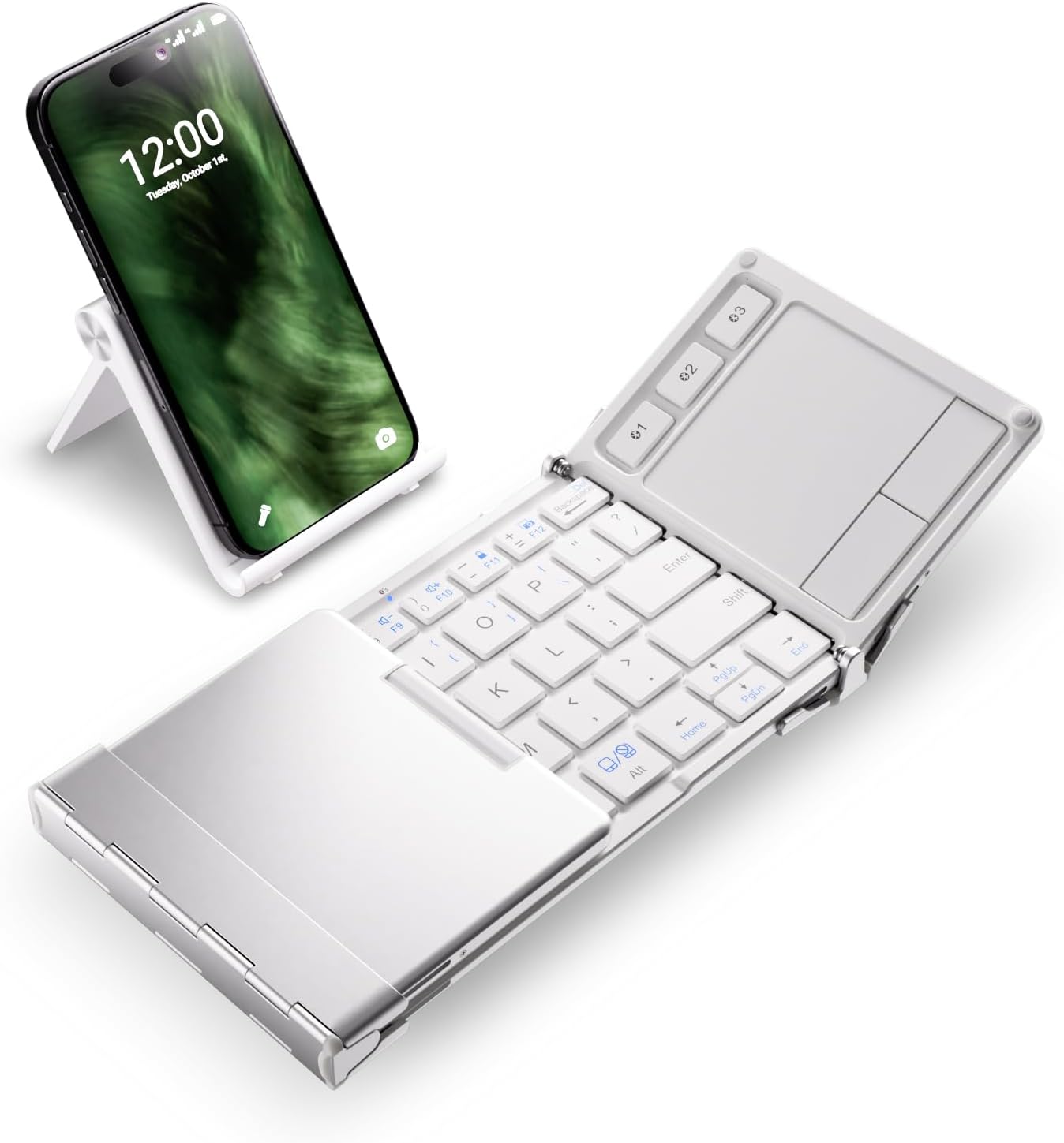 iClever Bluetooth Keyboard with Touchpad for Travel and Work