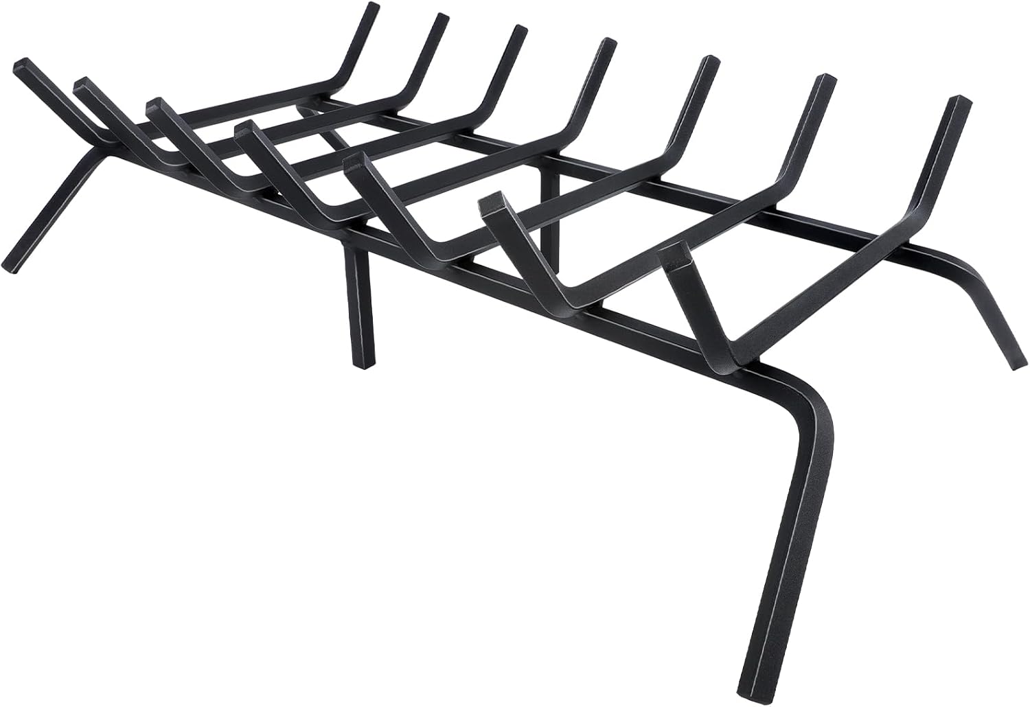 30 inch Heavy Duty Cast Iron Fireplace Grate for Firewood