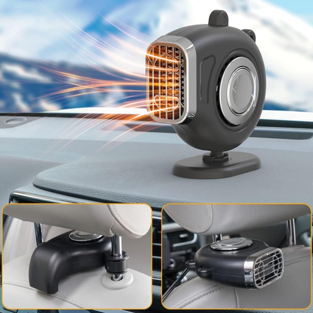 Quickly Defrost Car Windows - Portable 12V Heater