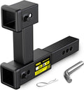 Tirol Hitch Extender Dual Hitch Extension - Adjustable up to 10in