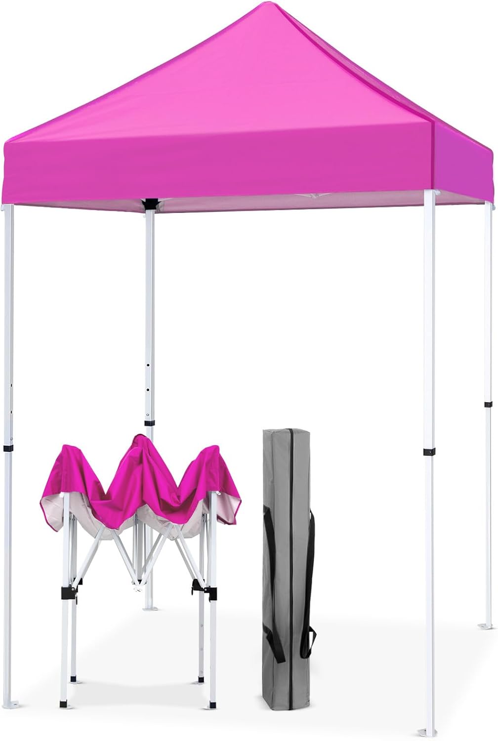 EAGLE PEAK 5x5 Pop Up Canopy Tent for Outdoor Events and Fun