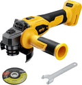 Cordless Angle Grinder Compatible with DeWalt 20V Max Battery - 4-1/2
