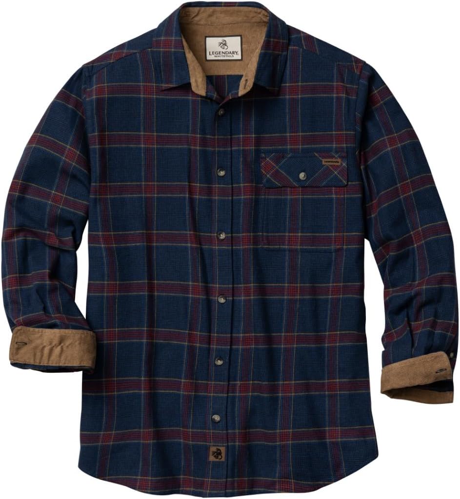 Legendary Whitetails Men's Flannel Shirt for Comfort and Style