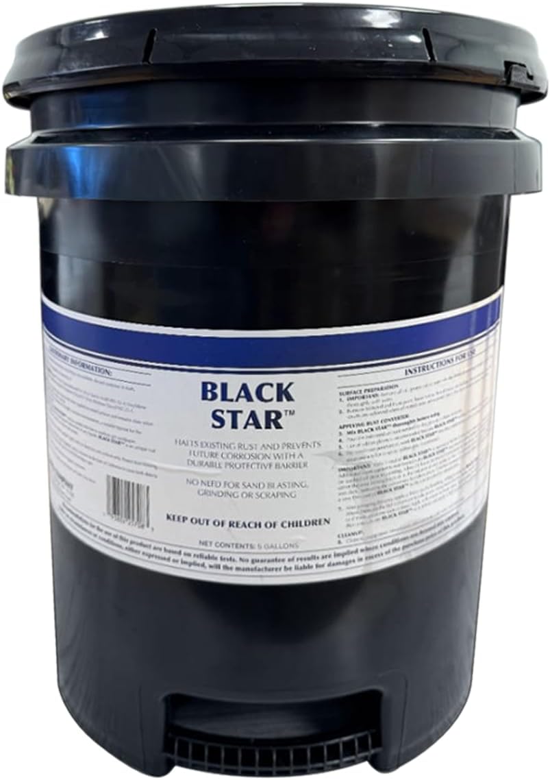 BLACK STAR Liquid Rust Converter - Ultimate Rust Treatment Solution