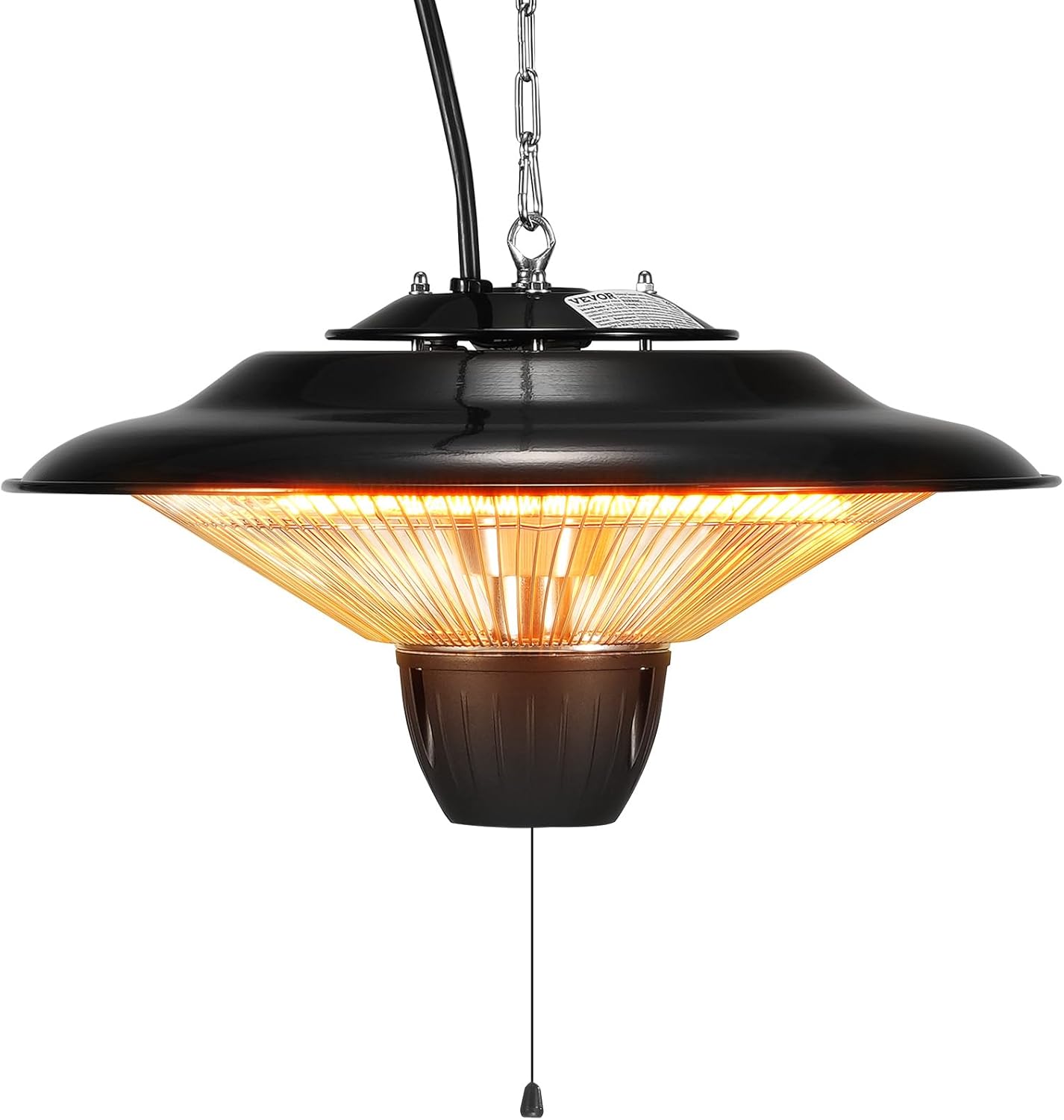 1500W VEVOR Hanging Patio Heater - Instant Warmth!