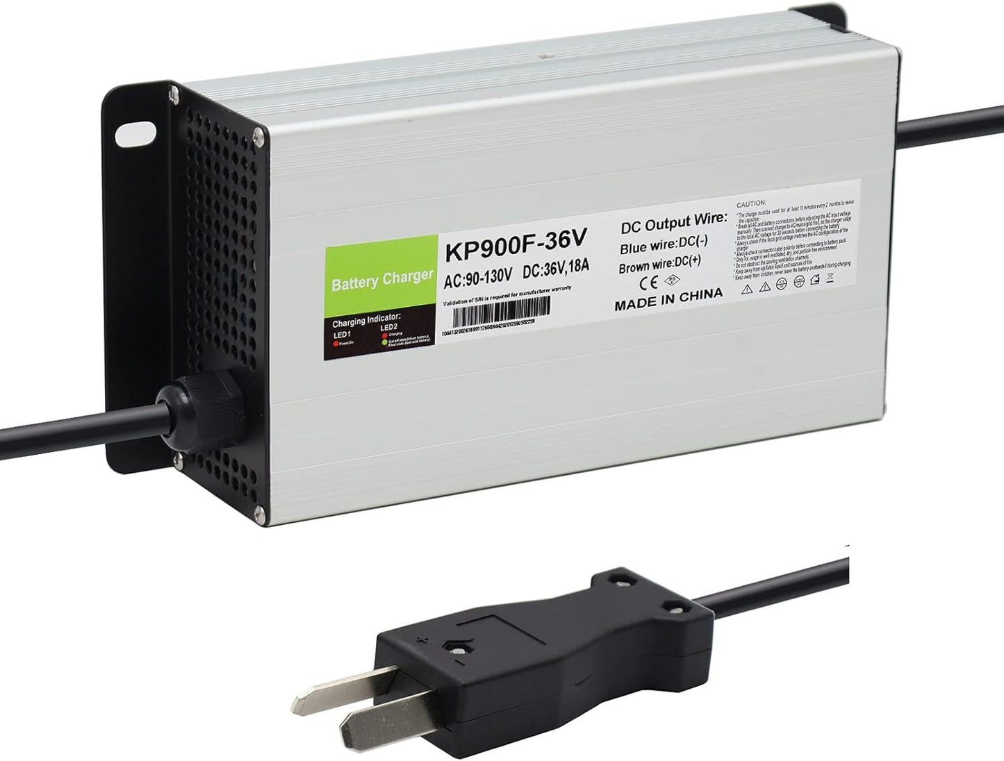 Abakoo 36V 18A Golf Cart Battery Charger | Fast Charging