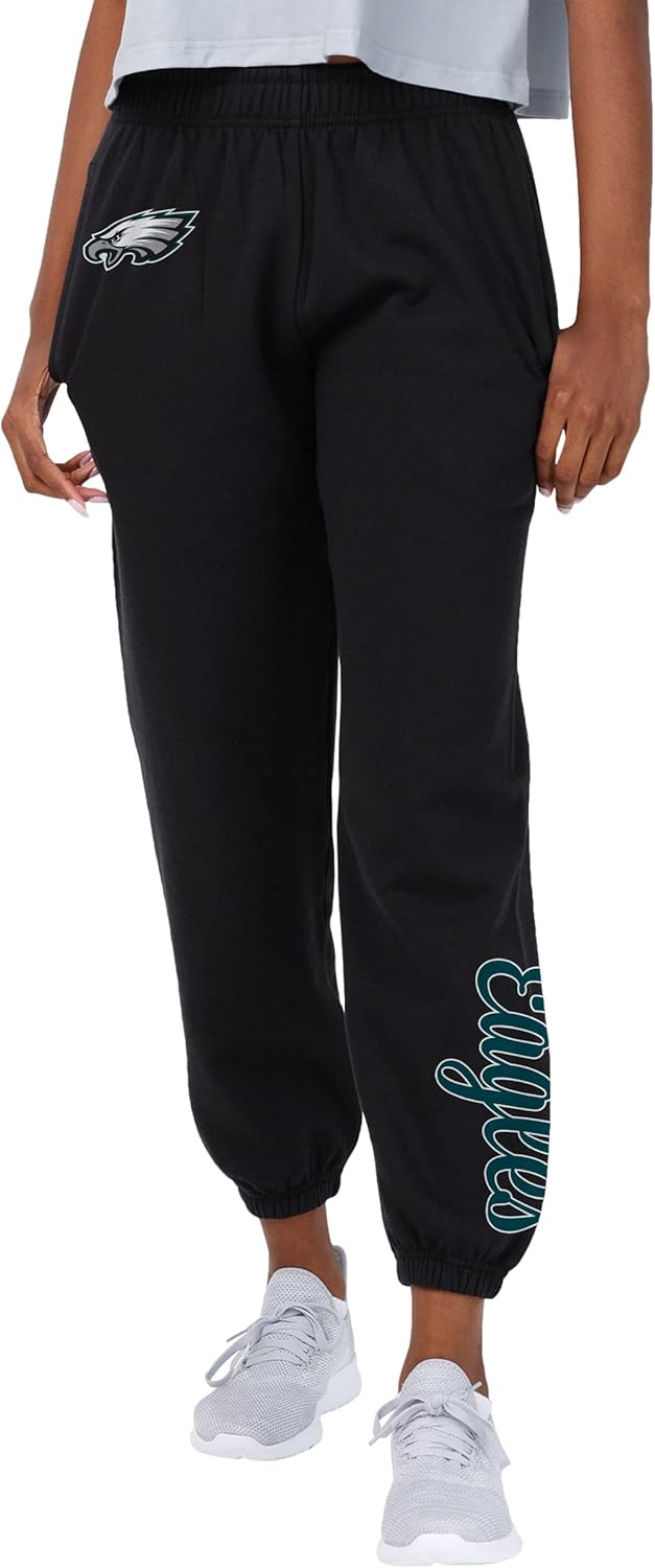 FOCO Women's NFL Team Logo Gear Fashion Sweatpants for Fans