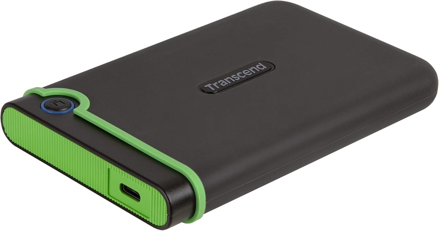 Transcend 4TB Portable Hard Drive: Rugged Speedster!