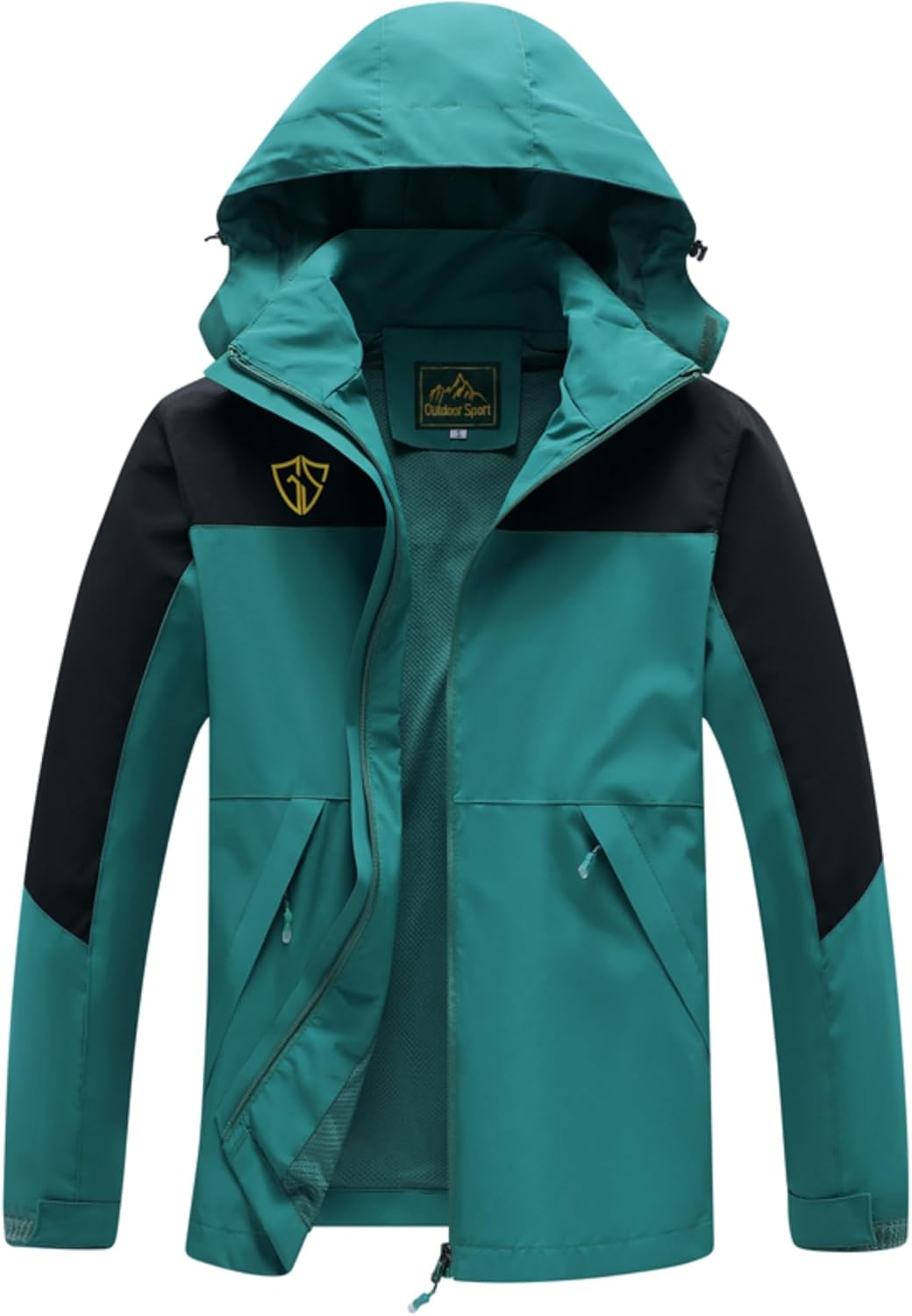 GIISAM Women's Waterproof Lightweight Rain Jacket with Hood