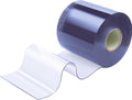 Plastic Door Curtain 50 ft x 8 in PVC Strip Curtain - Clear Durable