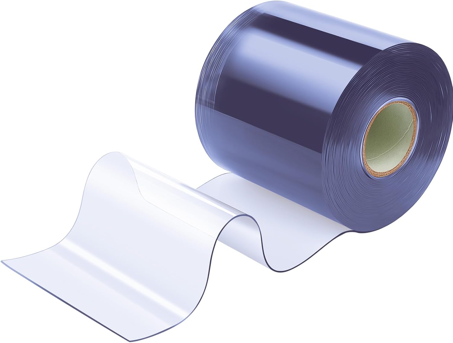 Moukeren Plastic Door Curtain 50 ft x 8 in for Coolers & Warehouses