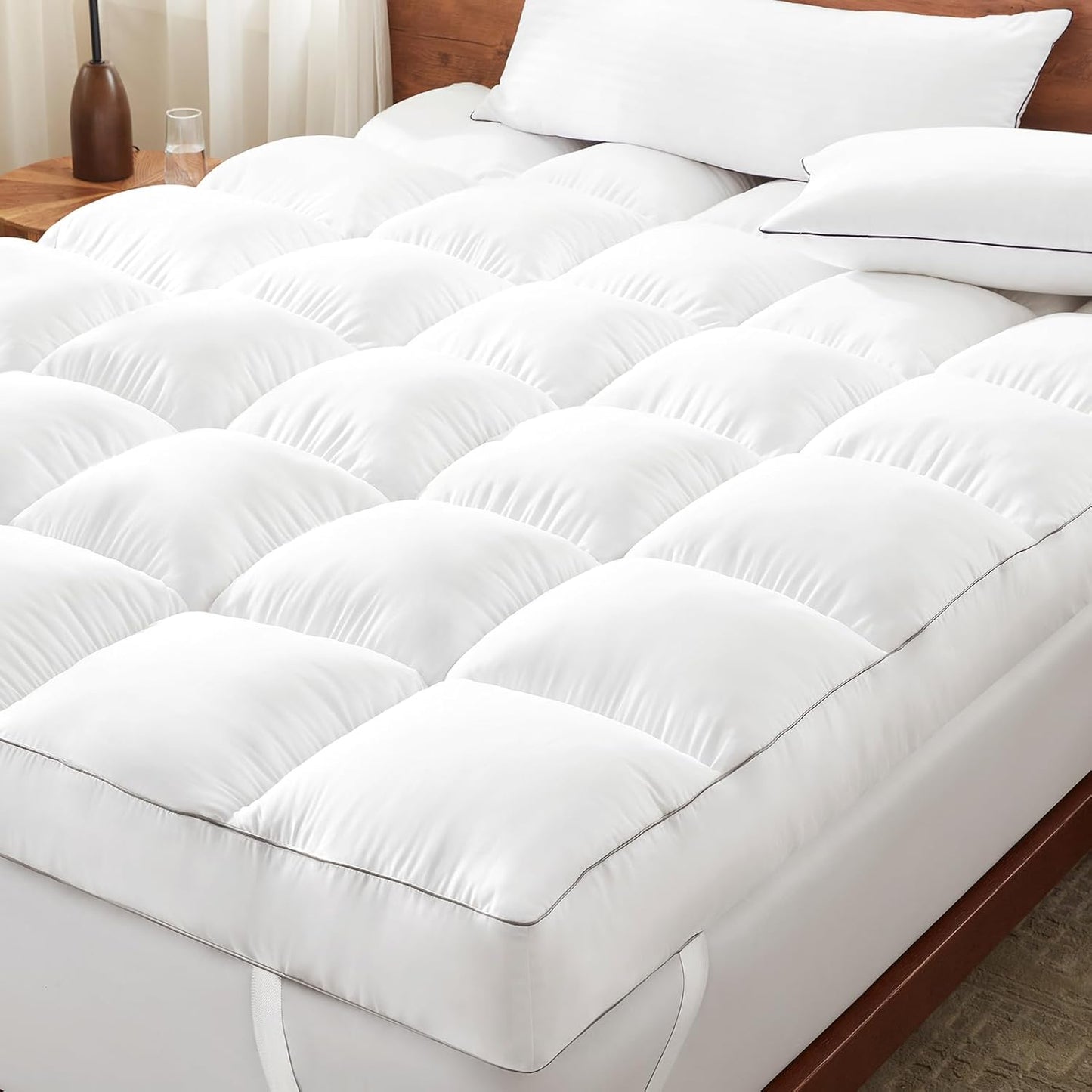 5 Inch Memory Foam Mattress Topper for King Size Comfort