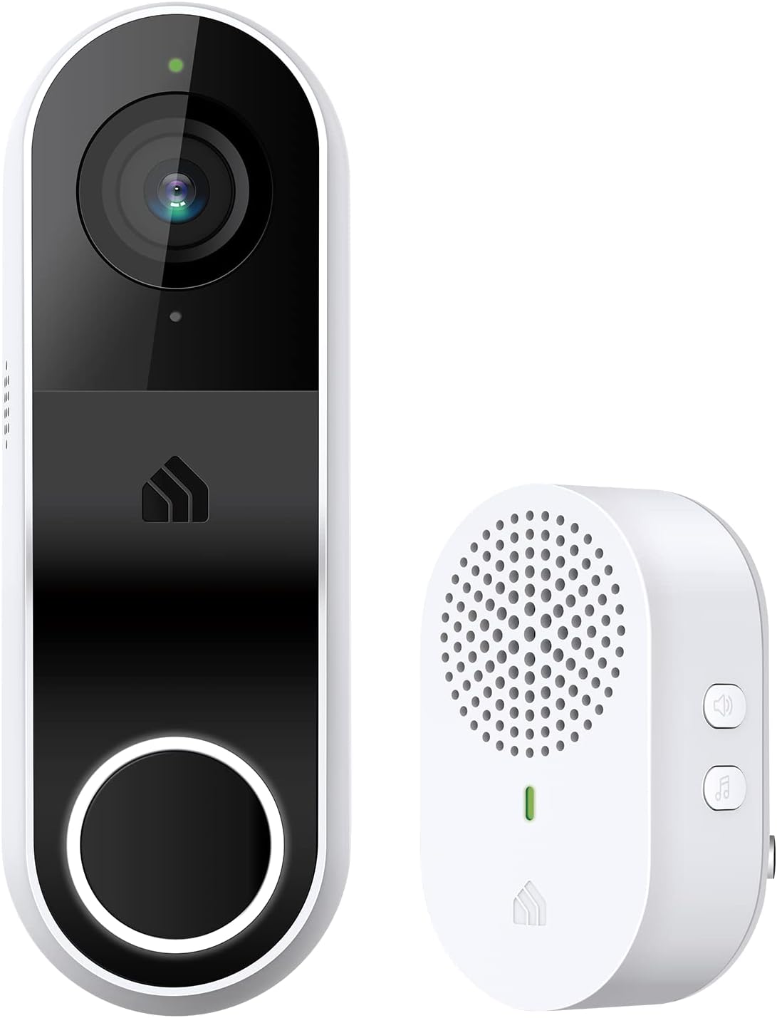 2K Smart Video Doorbell: Clear Night Vision!