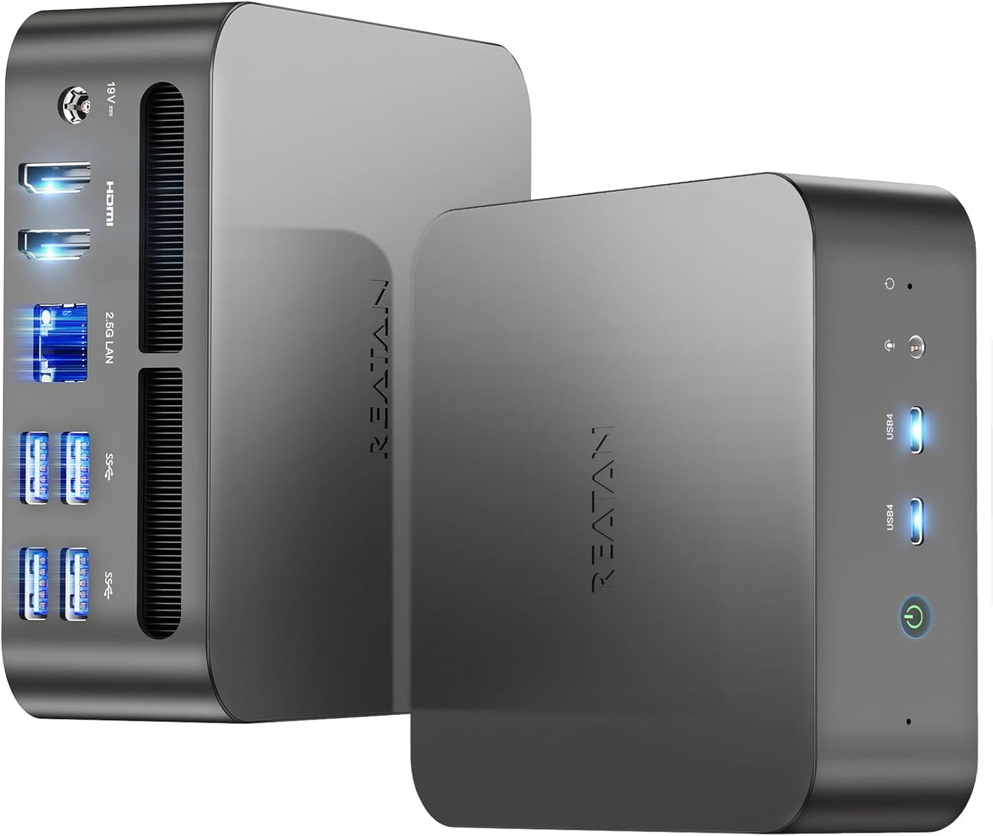 Reatan Mini Gaming PC with Ryzen 9 7940HS and 32GB RAM