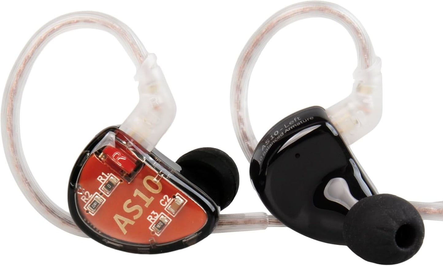 KZ AS10 IEM Headphone with 5 Balanced Armature Drivers