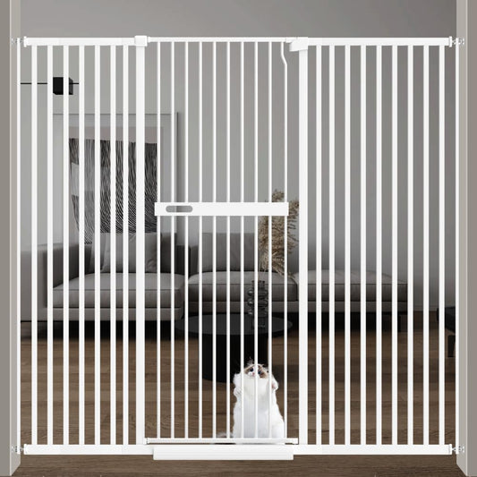 71 Inch Extra Tall Cat Pet Gate for Doorways and Safety