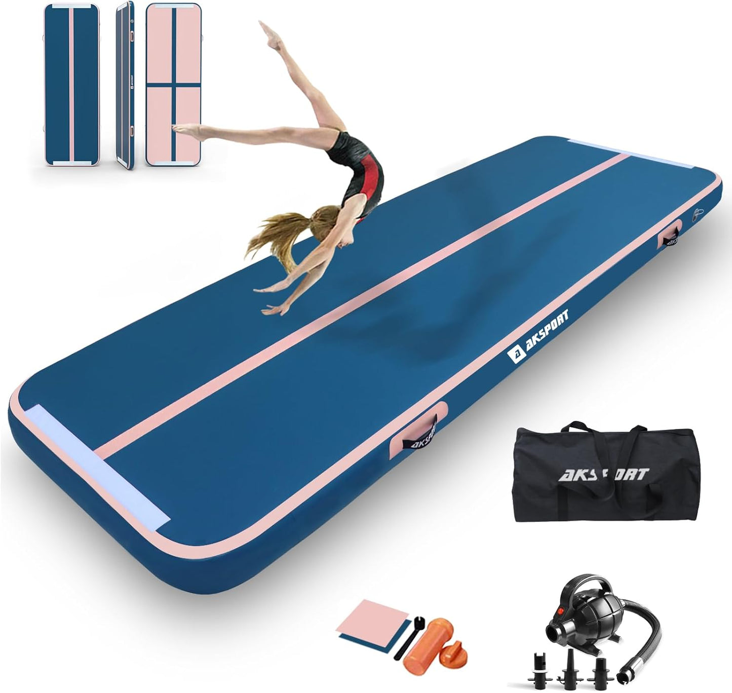AKSPORT Gymnastics Air Mat for Home Use and Training