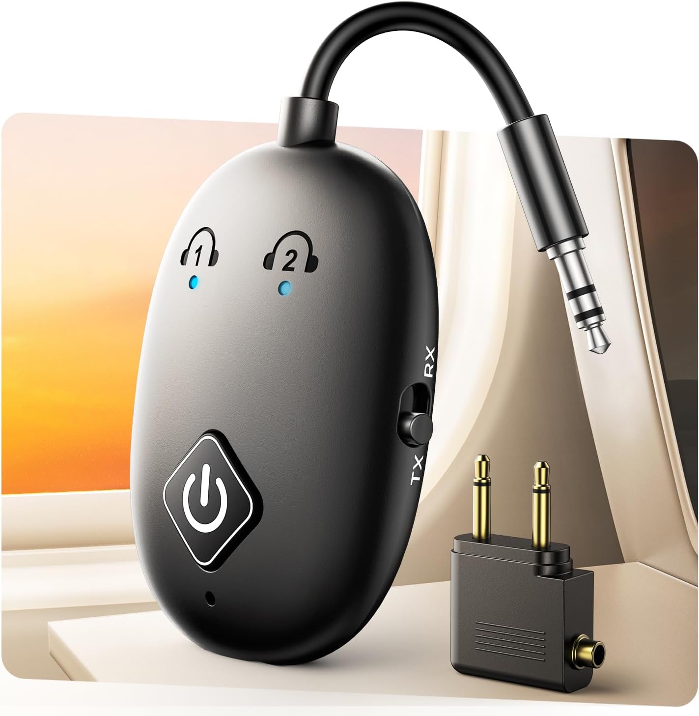Wireless Bluetooth 5.3 Adapter - Dual Pairing Ease