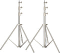 AMBITFUL 280cm 9FT Studio Light Stand (2PCS) - Heavy Duty Support