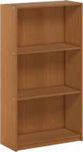 Furinno Basic 3-Tier Bookcase Bookshelf - Compact Storage for Small