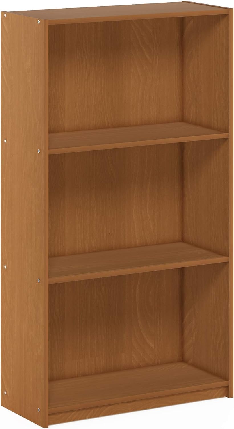 Furinno Basic 3-Tier Bookcase for Stylish Storage Solutions