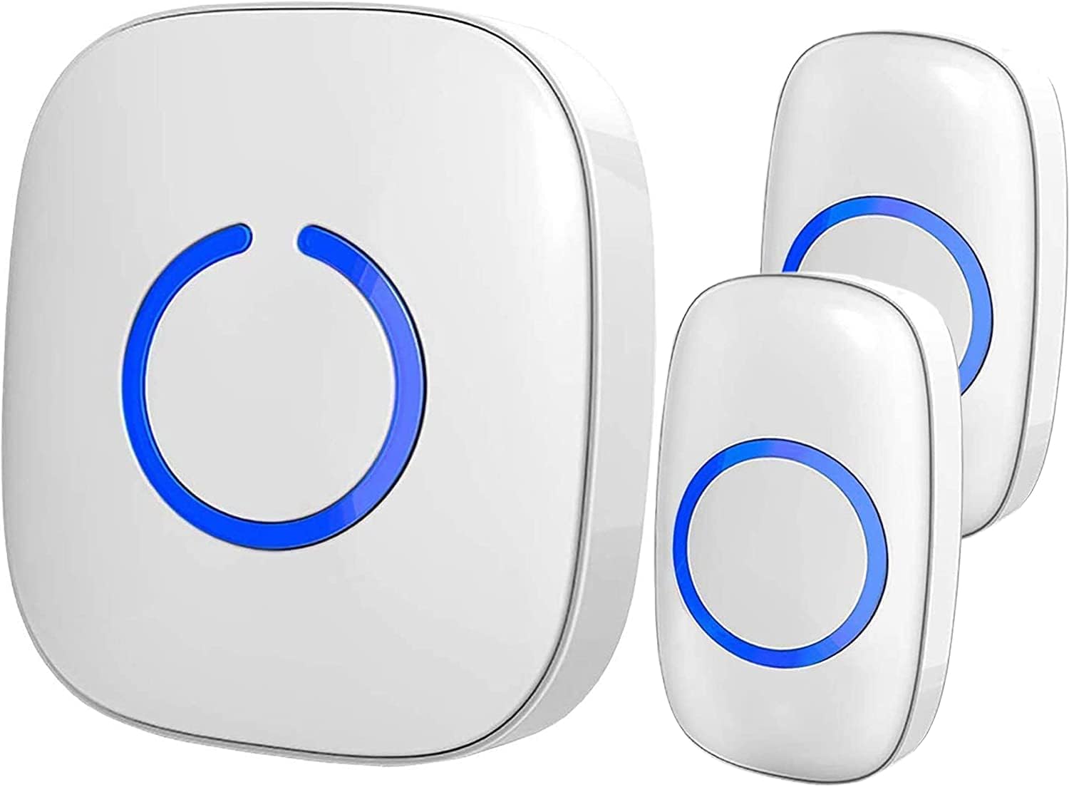 SadoTech Wireless Doorbell Kit - Dual Ringer, Plug-In Chime, Easy Installation