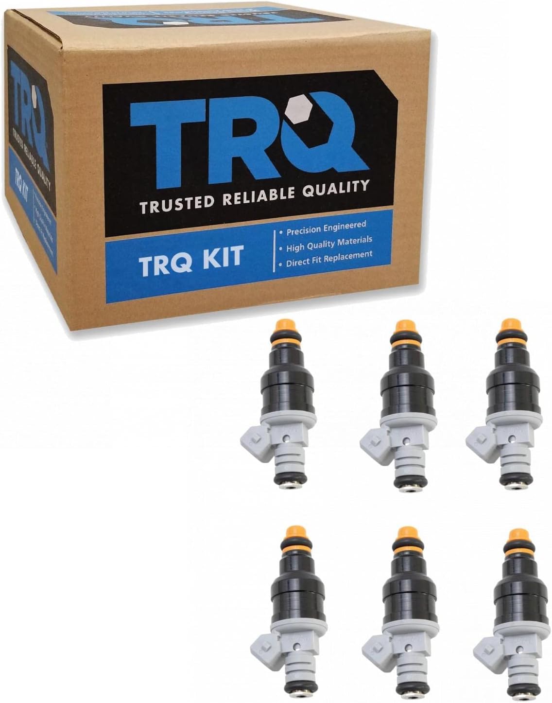 TRQ Engine Fuel Injector Kit for Ford Lincoln Mazda Mercury
