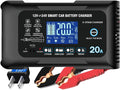 Battery Charger 0-20A 12V/24V LiFePO4 Lead Acid - Fast Maintainer